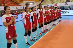 Nepal in the final of AVC Senior Women’s Central zone Volleyball.