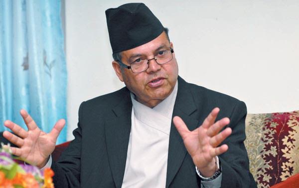 Jhala Nath Khanal accuses the Oli government of hiding the MCC subsidiary agreement