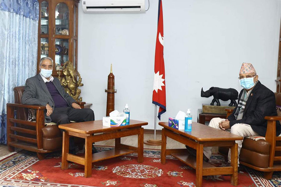 Deuba warns to break alliance if MCC is not passed: Oli’s proposal to help pass MCC if speaker is removed