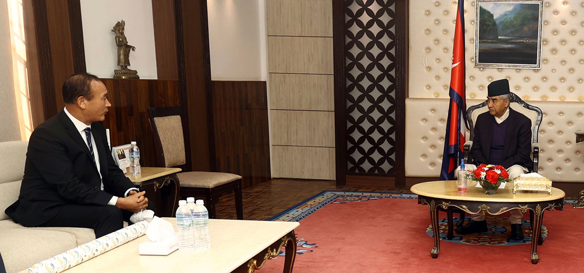 Meeting held between Prime Minister Deuba and Secretary General of BIMSTEC