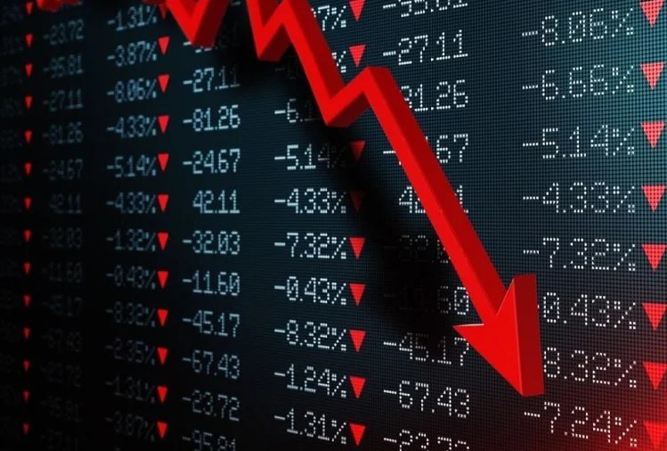 A double-digit decline in the stock market