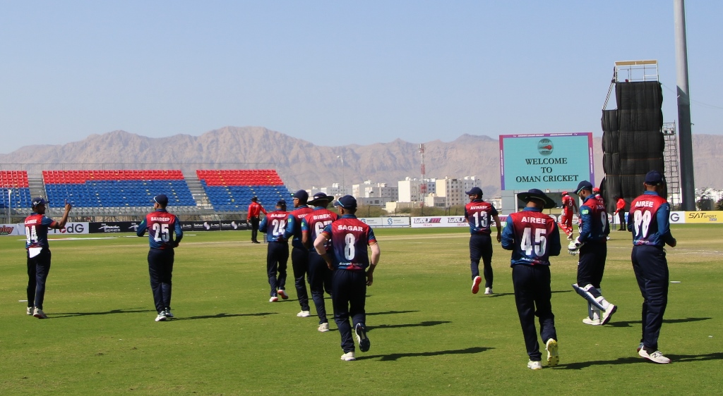 Nepal’s first win in the triangular series under the ICC Men’s World Cup League-2