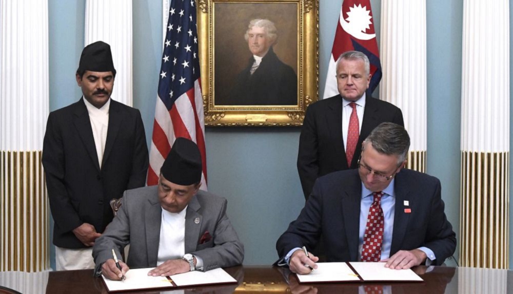 The MCC agreement I signed is different from the current MCC agreement: Gyanendra Bahadur Karki