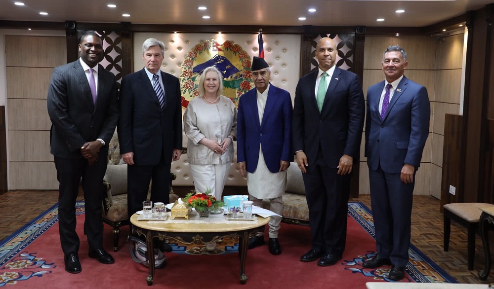 Meeting between Prime Minister Deuba and the US Parliamentary Delegation
