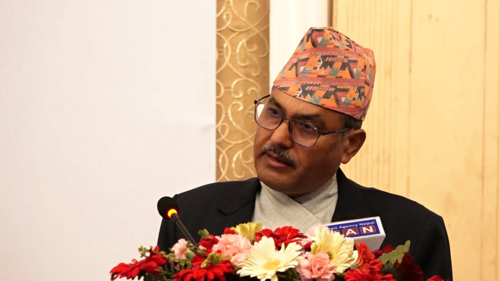 Governor of Nepal Rastra Bank Maha Prasad Adhikari suspended