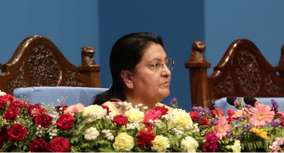 Nepal will not participate in any military alliance: President Bhandari