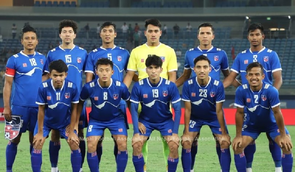 Nepal loses first match of Asian Cup qualifiers