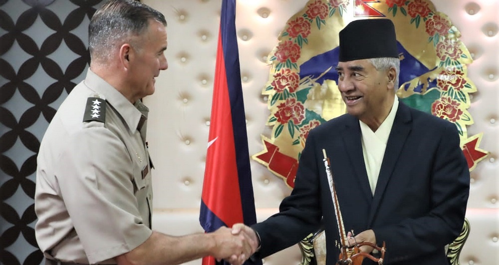 10-point (SPP) agreement to bring US troops into Nepal