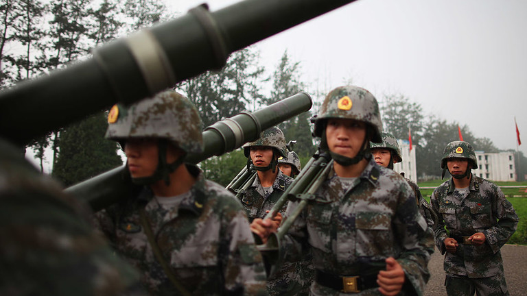 China started military exercises amid tensions with the US