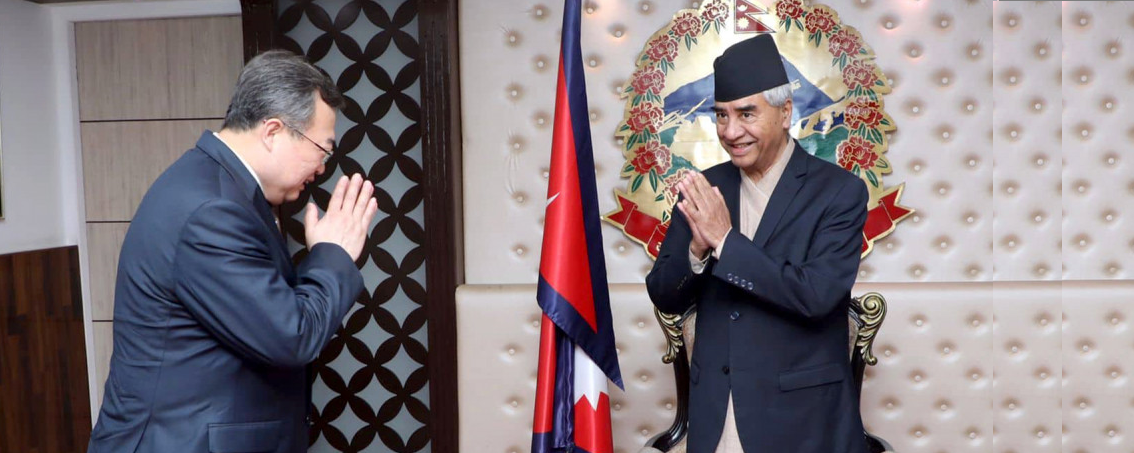 Nepal is committed to one China policy:PM Deuba