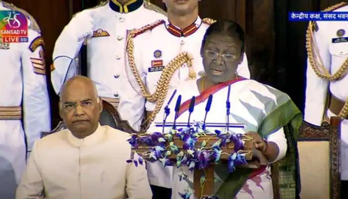 Droupadi Murmu takes oath as India’s 15th President