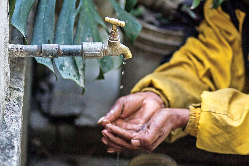 Bacteria of diarrhea and cholera in jars and government tap water distributed in Kathmandu