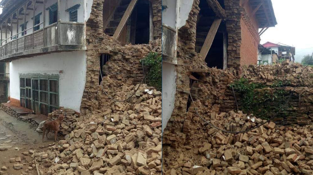 An earthquake of 6 magnitudes in Khotang