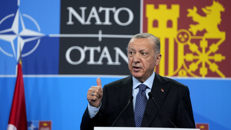President Erdogan warns to Freeze NATO expansion
