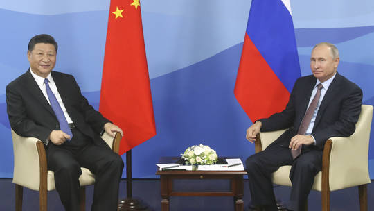 China will work with Russia as a great power:President Xi