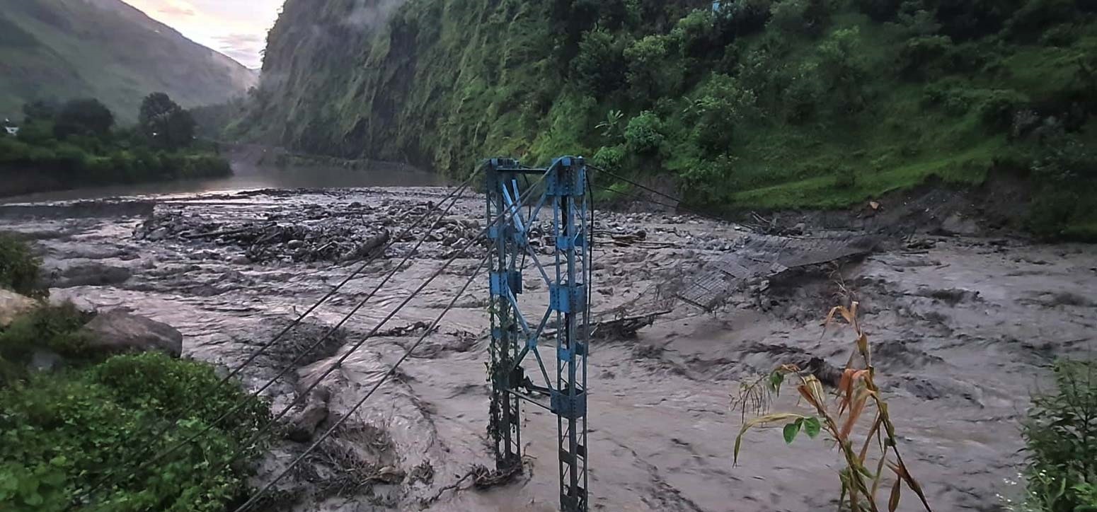 Floods and landslides in Darchula: Five dead, six missing
