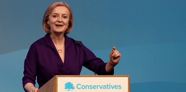 British Prime Minister Liz Truss resigned