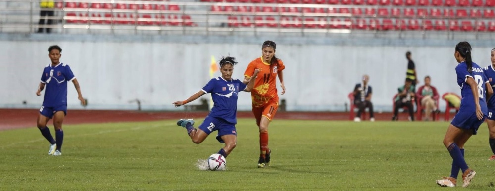 Nepal won today’s match under ‘Women’s SAFF Championship 2022’