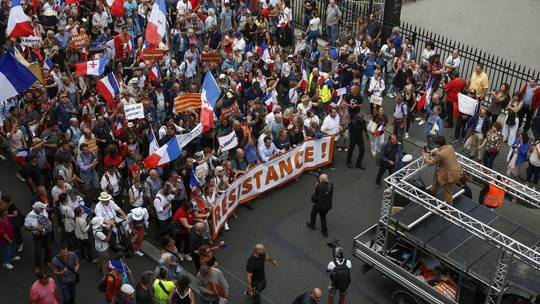 Protests against NATO and EU hit Paris streets