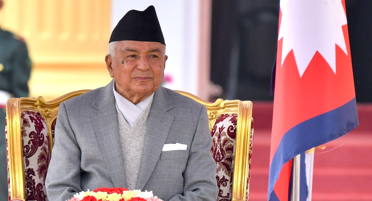 President Paudel calls for political resolution to curb corruption