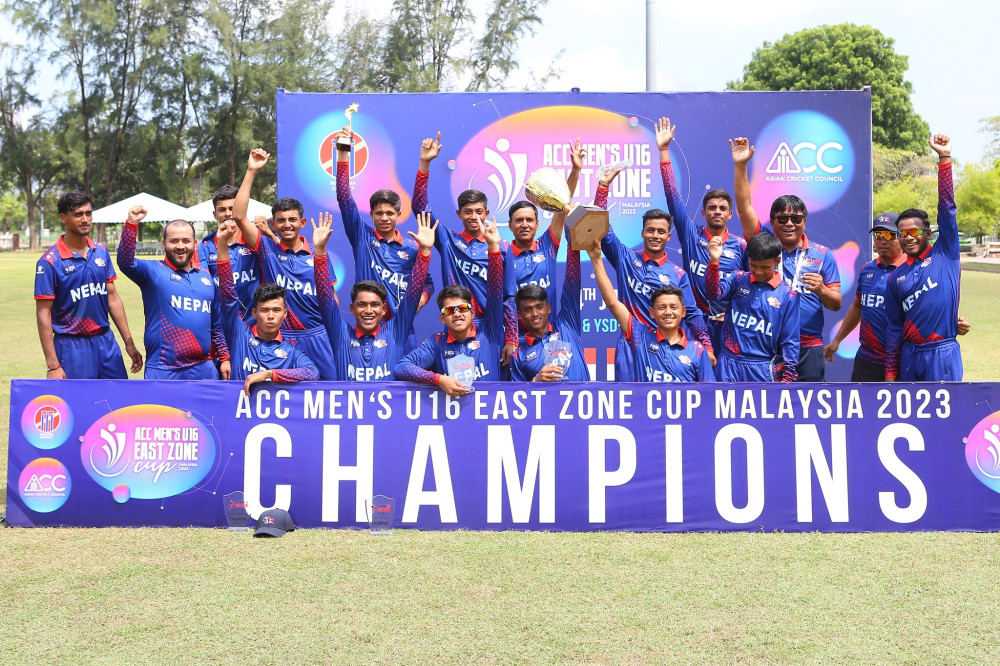 Nepal wins in ACC U-16 cricket