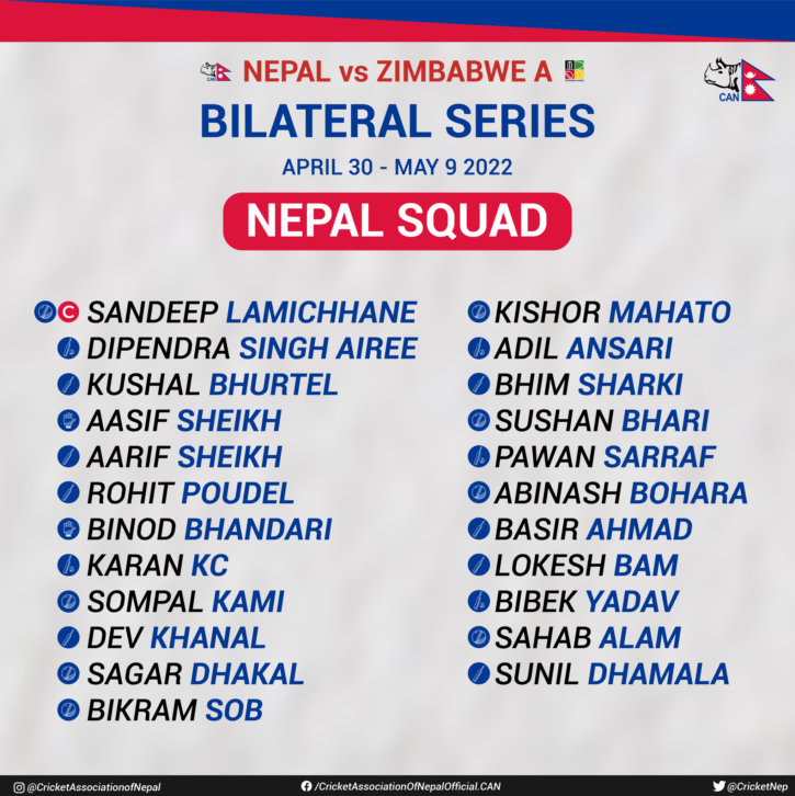 nepali cricket team