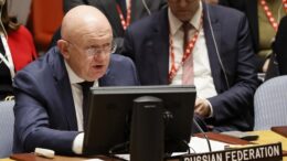 Russian Federation to the United Nations Vassily Nebenzia
