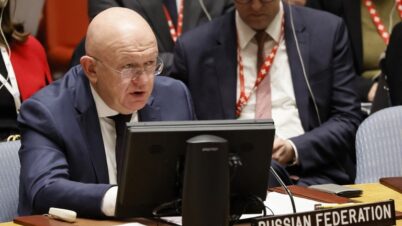 Russian Federation to the United Nations Vassily Nebenzia