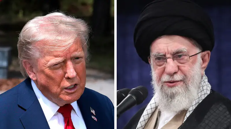 trump and Khamenei
